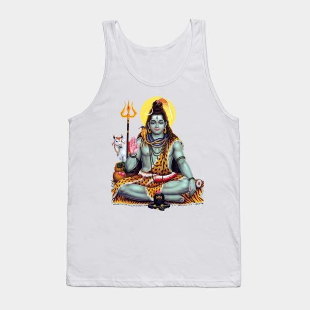 Blessing Of Shiv , lord shiva Tank Top by justrachna